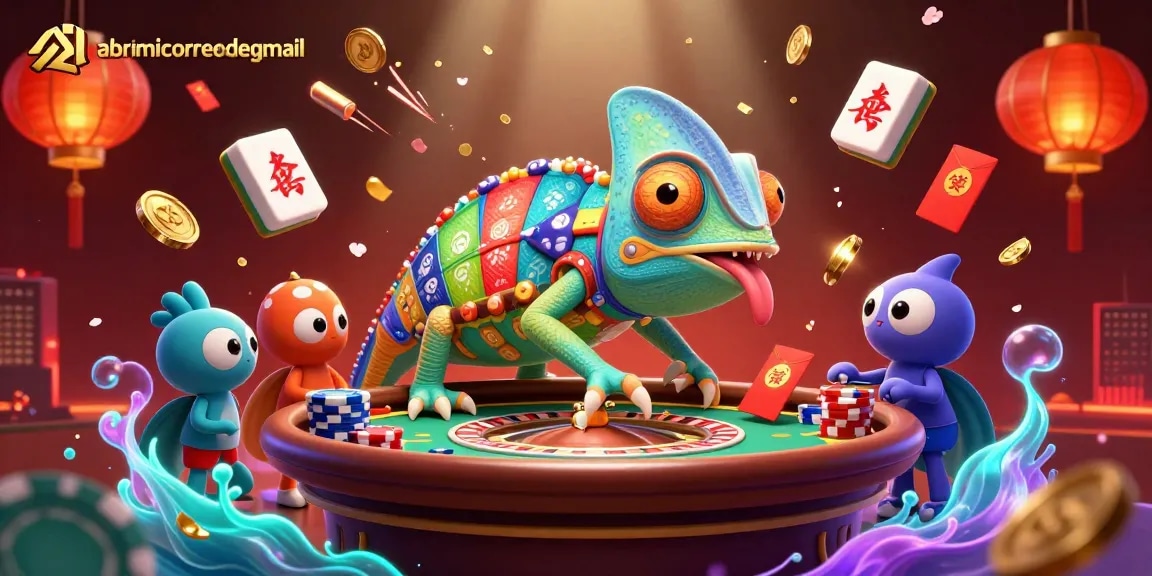 Engage in thrilling games at abrirmicorreodegmail, showcasing a vibrant 3D casino scene.
