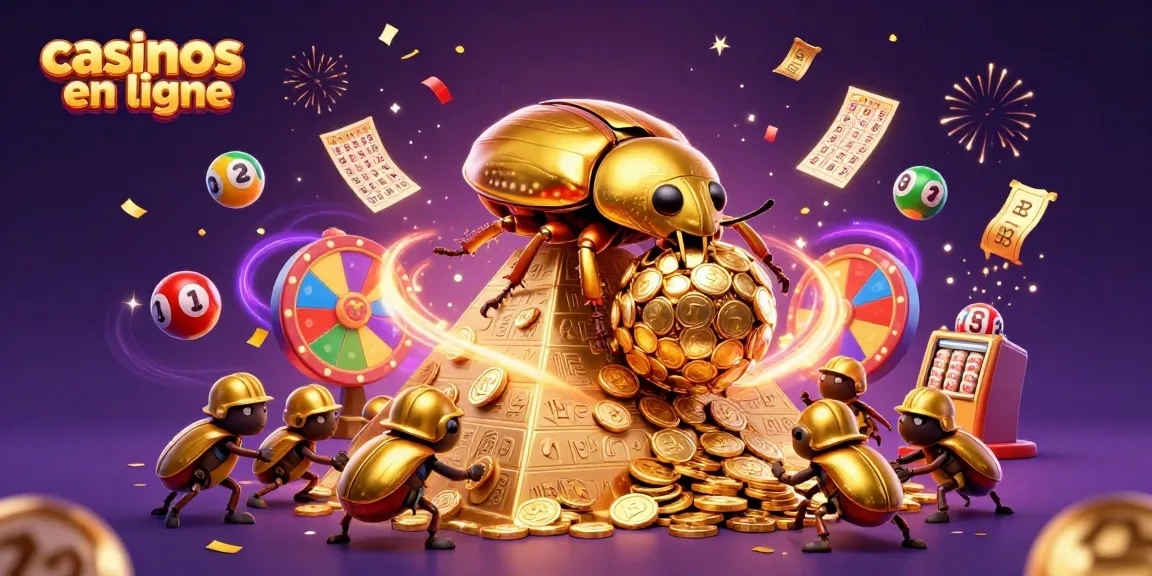 Engagez-vous avec les casinos en ligne à travers cette illustration artistique riche en détails.