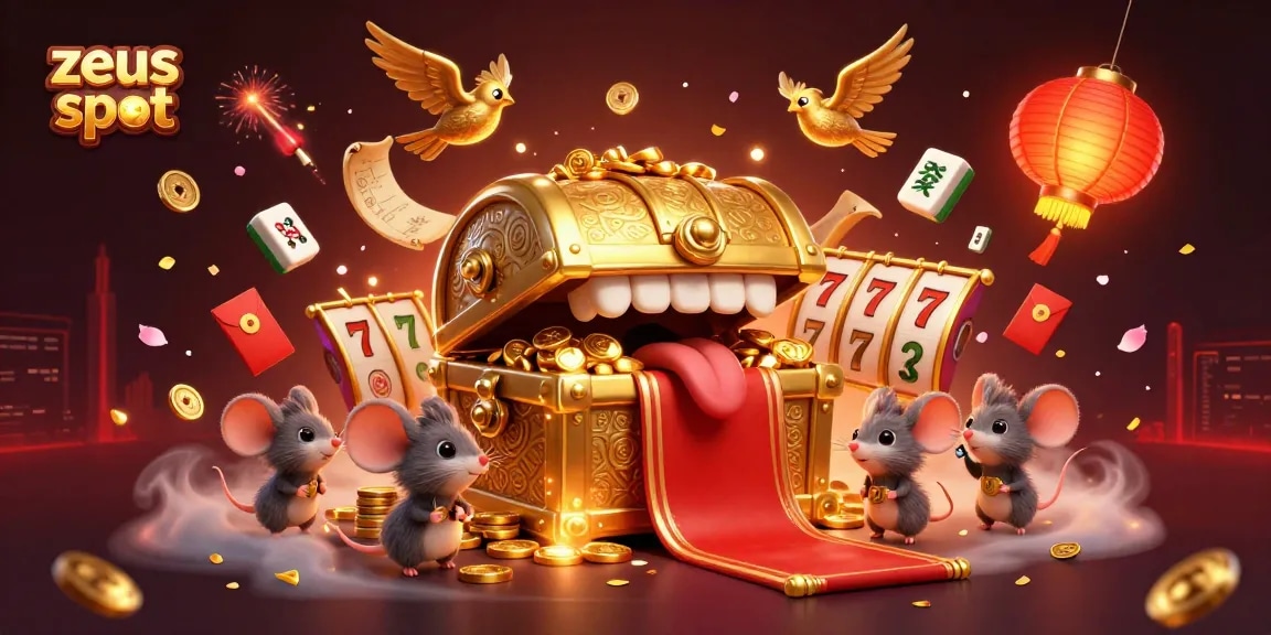 Experience zeus slot excitement with dynamic animations of treasures and game elements in a rich 3D digital art.