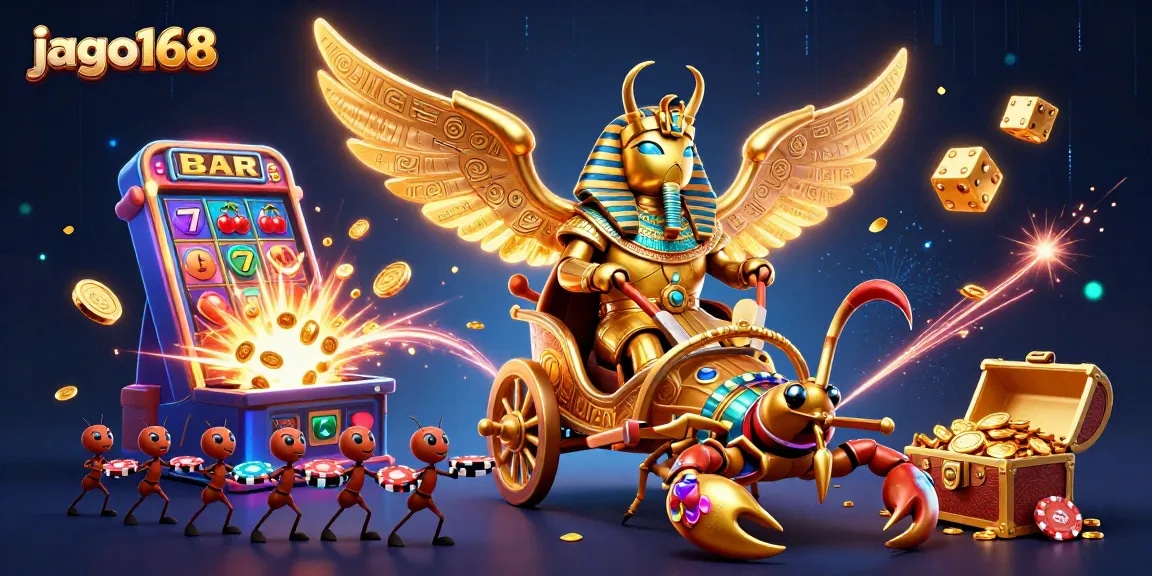 Engage with jago168’s thrilling online gaming experience featuring a dynamic jackpot action.