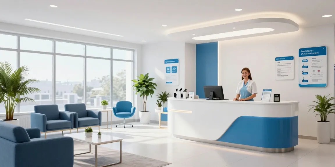 Hair transplant Turkey: Modern healthcare clinic providing patient care and consultations for hair restoration.
