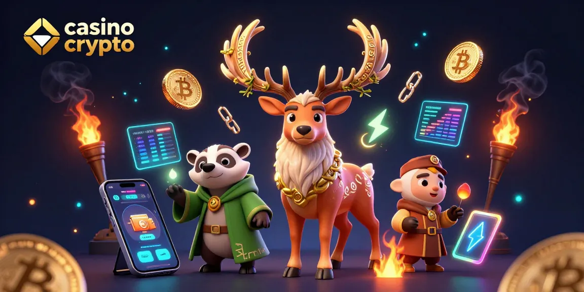 Jouez sur un casino crypto et découvrez des éléments magiques associés aux cryptomonnaies.
