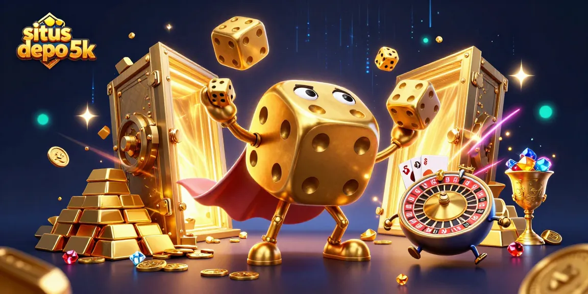Menangkan permainan di situs depo 5k dengan grafis 3D ultra-detail dan elemen kasino menarik.
