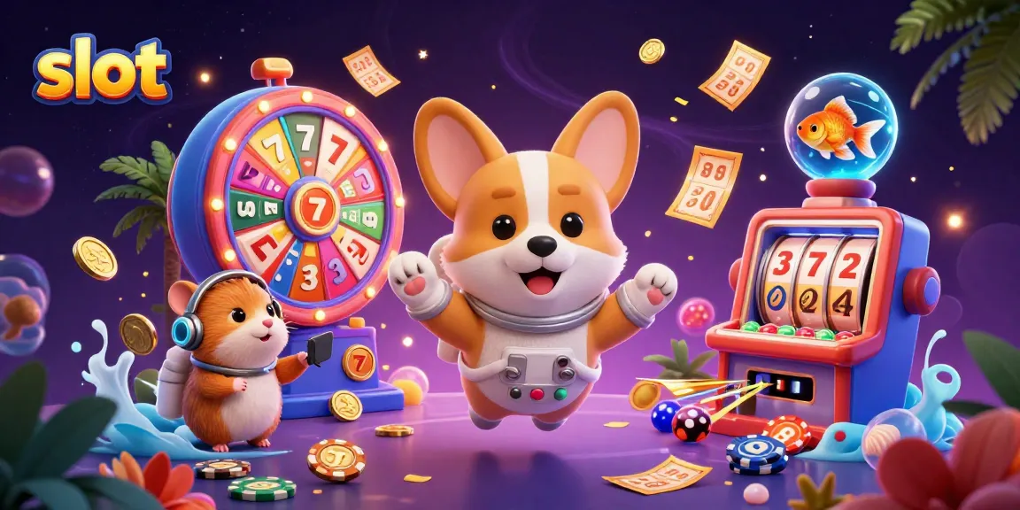 Experience dynamic slot gameplay with vibrant 3D characters in a cosmic casino setting.