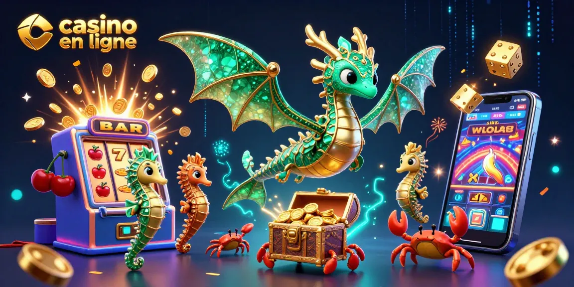 Découvrez un casino en ligne riche en symboles et animations fascinantes, avec dragon de mer et machine à sous.