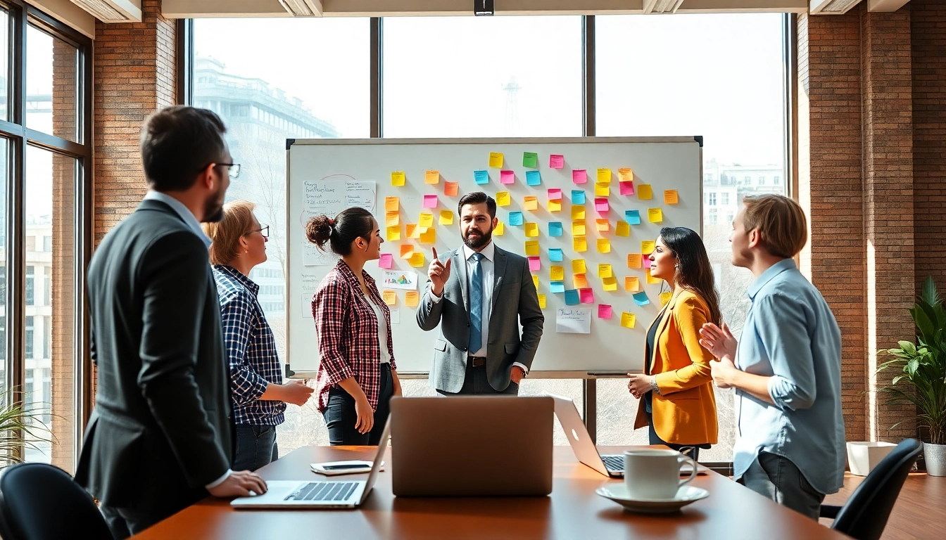 https://alvionz.de/ kreative Teamsitzung in modernem Büro, Ideenentwicklung und Zusammenarbeit.