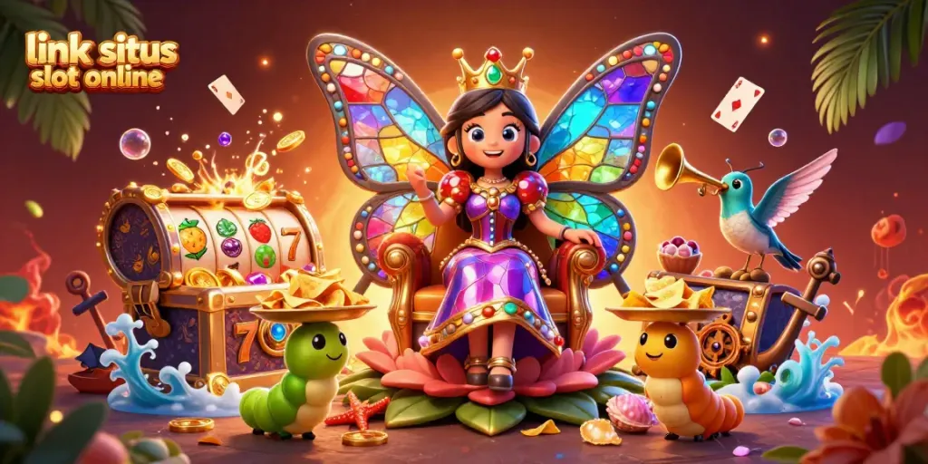 Menangkan jackpot dengan bermain link situs slot online di kasino 3D penuh warna!