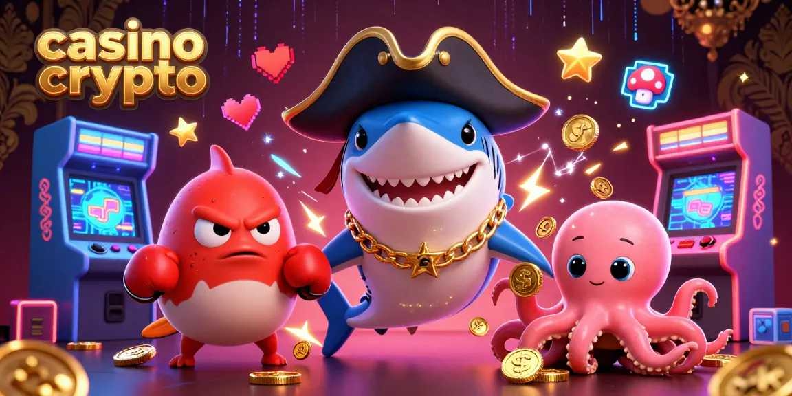 Jouez au casino crypto avec des personnages amusants et des éléments animés