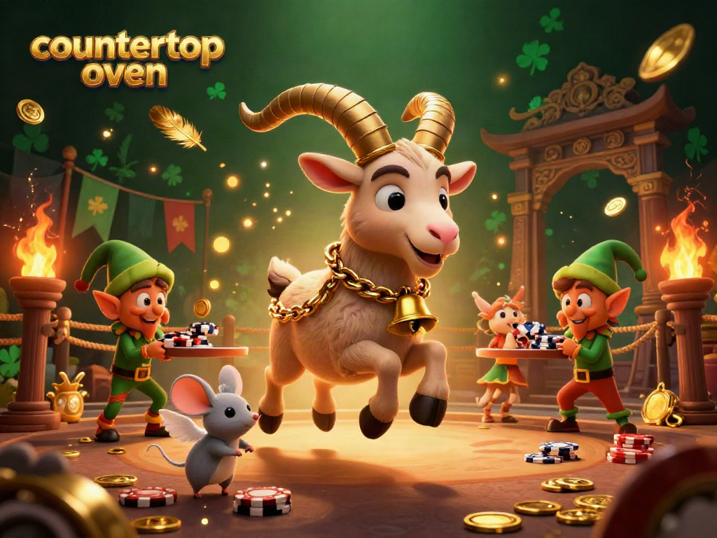 Experience the thrill of a countertop oven-themed casino with fun characters and dynamic action.
