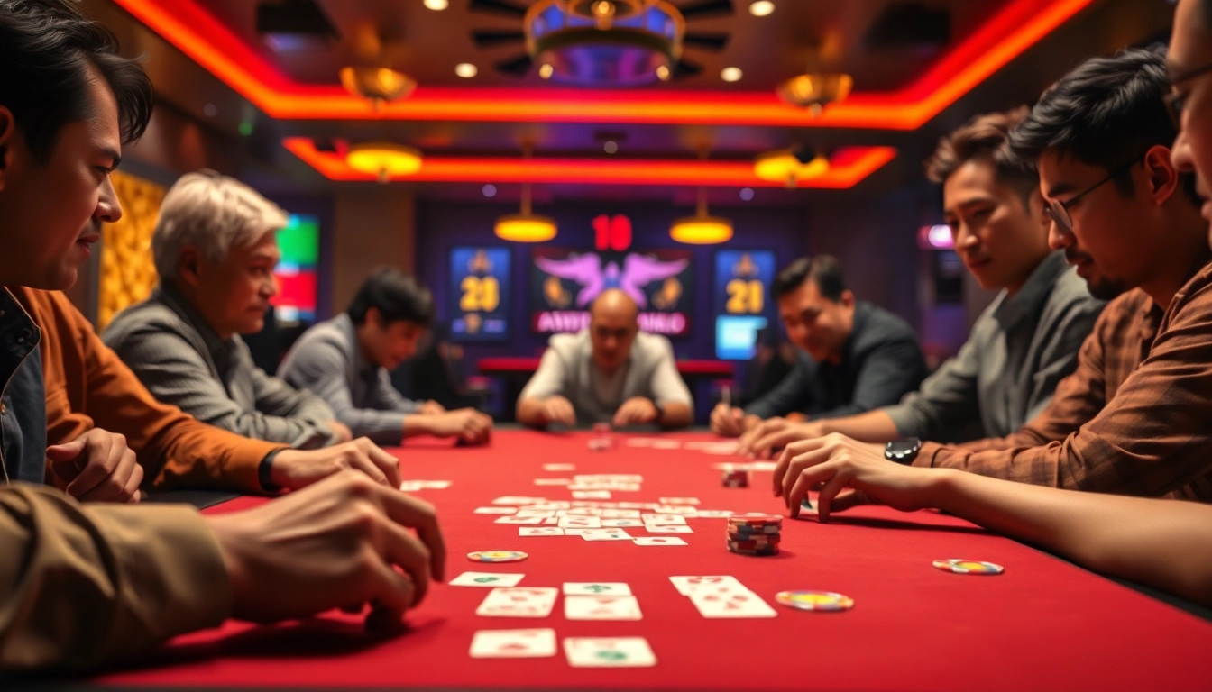 Engage in yono rummy with players immersed in a strategic card game atmosphere.