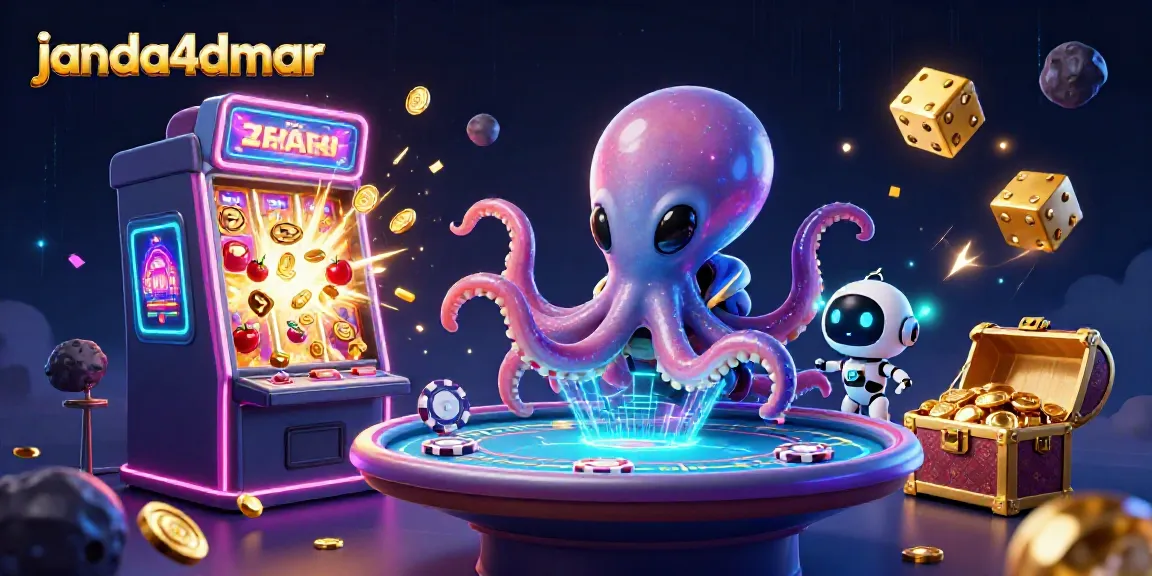 Permainan seru di janda4dmar dengan karakter luar angkasa dan mesin slot berhadiah besar.