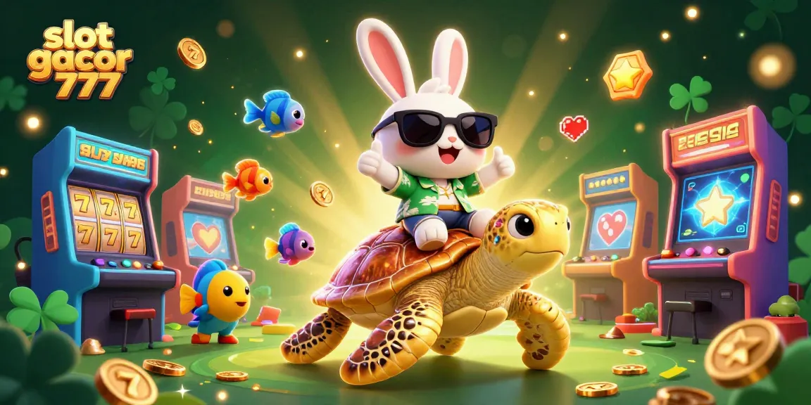 Experience thrilling wins with slot gacor 777 at our lively 3D casino illustration featuring exotic characters and game elements.
