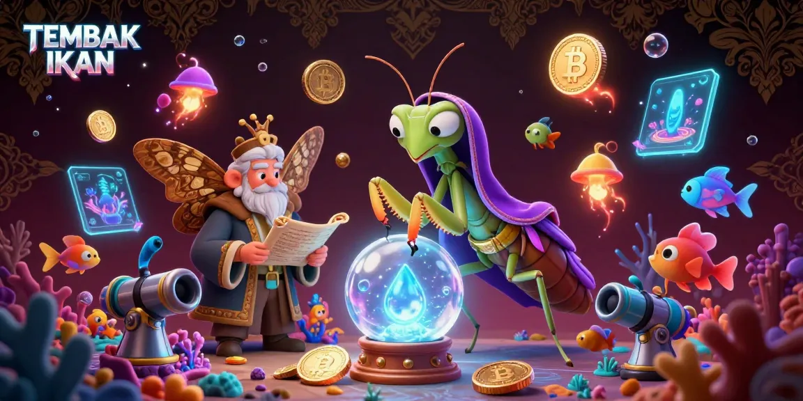 TEMBAK IKAN immerses players in an enchanting fish shooting adventure filled with vibrant sea creatures and mystical elements.