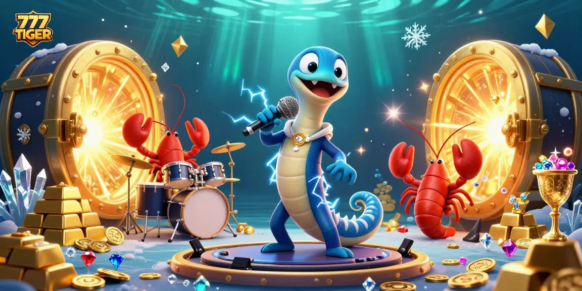 Experience thrilling gaming moments at 777TIGER with an electrifying underwater casino scene.