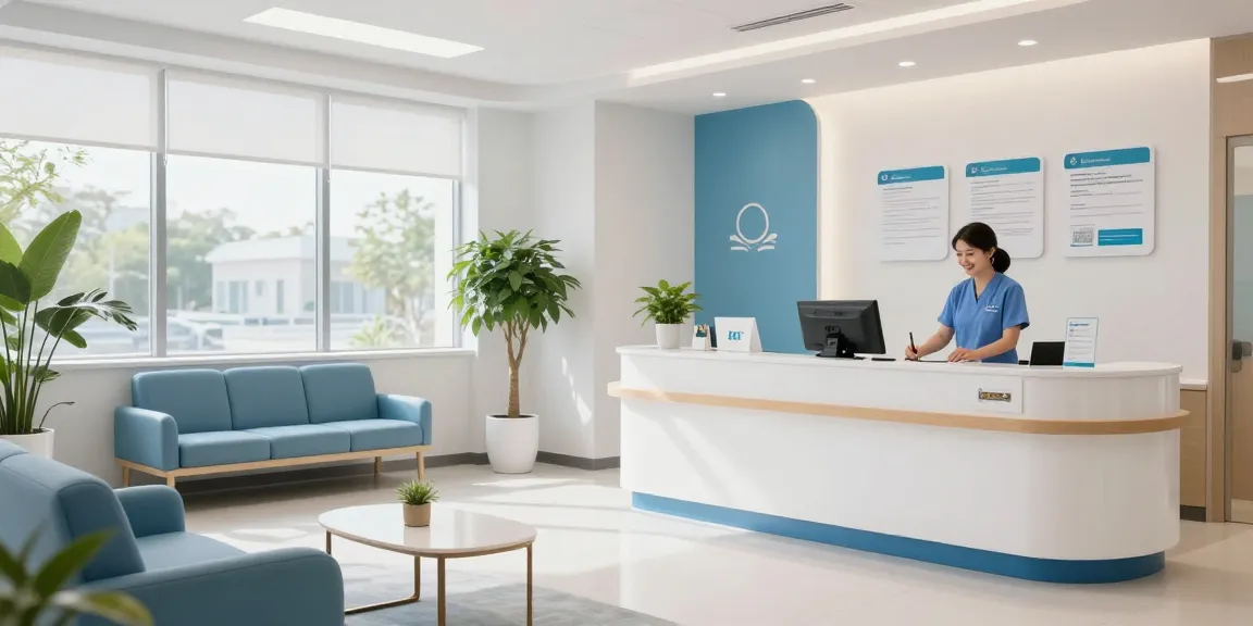 David Hoffmeister reviews in a healthcare setting, showcasing compassionate patient care in a medical clinic.