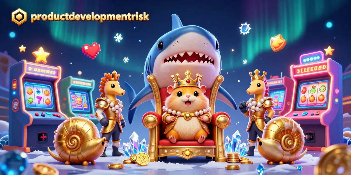 Win big with productdevelopmentrisk in this vibrant 3D casino-themed illustration.