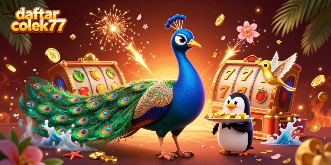 Play slots and win big with daftar colek77 featuring luxurious characters and dazzling casino elements.