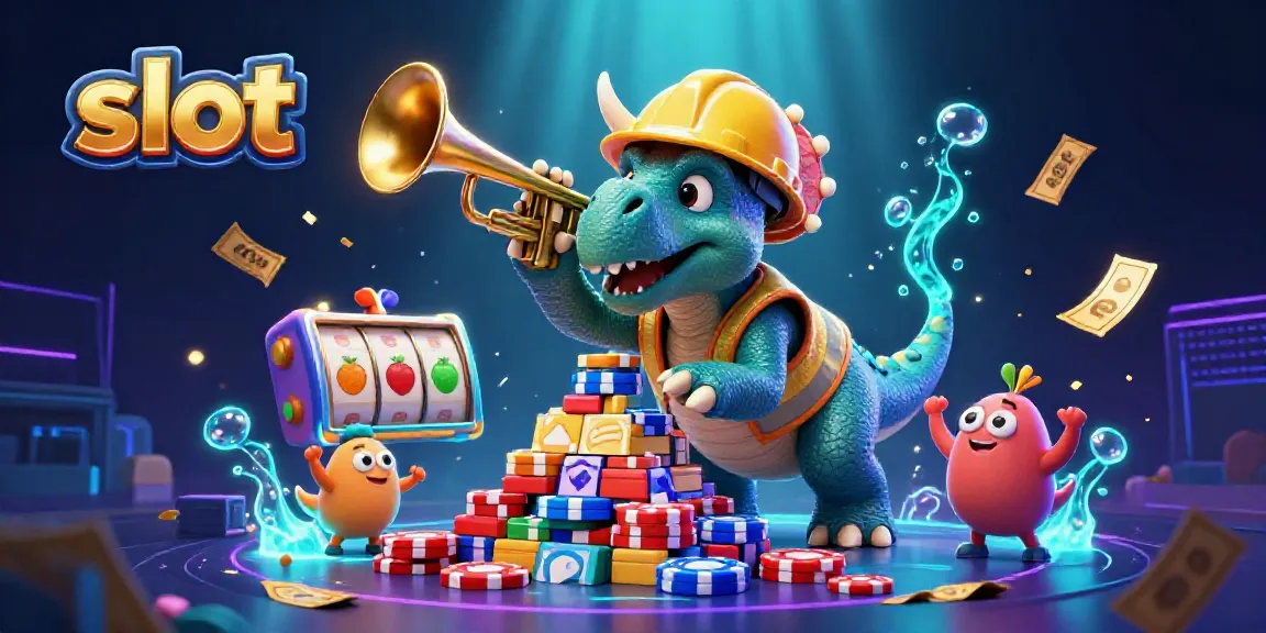 Engage in thrilling slot machines featuring colorful reels and animated casino elements, celebrating wins