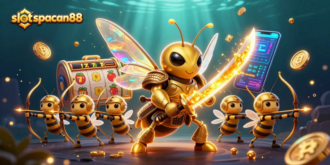 Spin the reels in slot spaceman88 as golden hornets battle with jackpot luck!